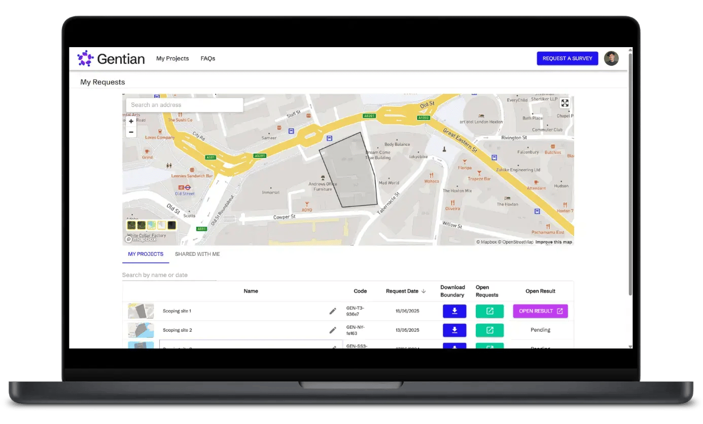screenshot of Gentian True Sight